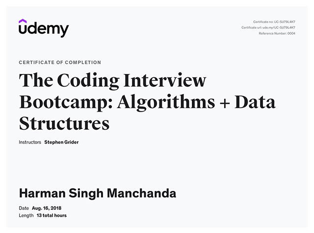 The Coding Interview Bootcamp: Algorithms + Data Structures