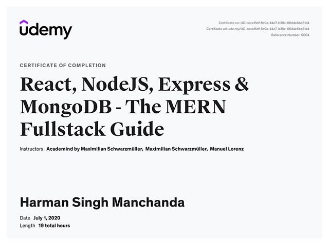 React, Node.js, Express & MongoDB - The FullStack Guide