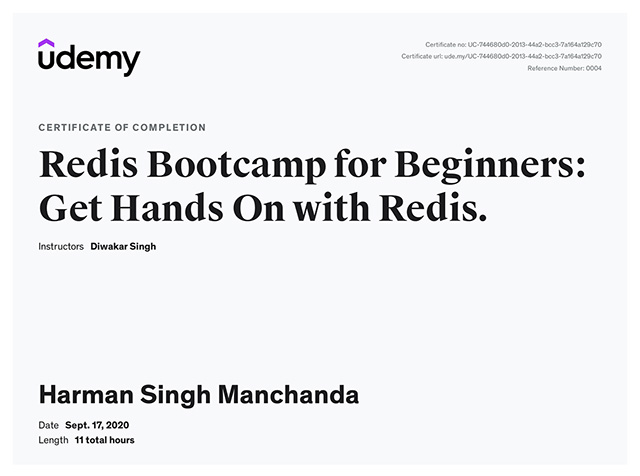 Redis Bootcamp for Beginners: Get Hands on with Redis